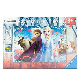 Xếp hình Puzzle Frozen 2 - 2 bộ 12 mảnh Ravensburger RV050093