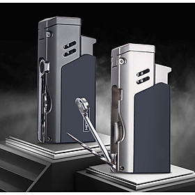 Mua Hột Quẹt Bật Lửa Gas BCZ-761 Khò 1 Tia Mạnh Mẽ Kèm Bộ Dụng Cụ Đa Năng - Nhiều Màu