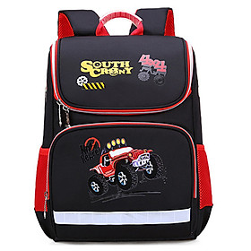 Balo đi học Cặp học sinh chống gù có phản quang bảo vệ cho bé trai- Tặng bộ đồ dùng học tập