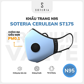 Khẩu trang thời trang Soteria Cerulean ST175 - N95 lọc 99% bụi mịn 0.1 micro