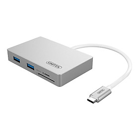 Mua Hub USB 3 PORT+TF Reader  Unitek (Y-9319)Cổng Type-C  - HÀNG CHÍNH HÃNG