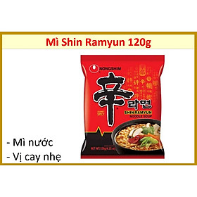 (LỐC 5 GÓI) Mì Shin Ramyun gói 120g
