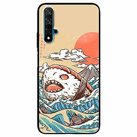 Ốp lưng dành cho Huawei Nova 5T mẫu Cá Shushi Cuộn