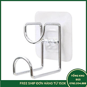 Combo 2 Móc Dính Tường Treo Chậu Nhà Tắm, Móc Inox Treo Đồ Gia Đình Tiện Tiện Ích  - Free Ship Toàn Quốc