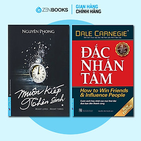 Combo 2 Cuốn Muôn Kiếp Nhân Sinh Tập 1 + Đắc Nhân Tâm (Khổ Lớn)