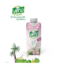 1 HỘP NƯỚC DỪA SEN VICO FRESH 330ML