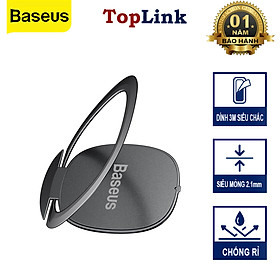 Mua Móc Gắn Lưng Điện Thoại Ngón Tay Baseus Xoay 360 Độ Dành Cho Tất Cả Các Mẫu Di Động - Hàng Chính Hãng