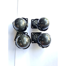 Mua Bánh xe cầu tròn phi 40mm  đế bằng không khóa (4 cái)