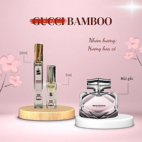 Tinh dầu nước hoa dạng xịt 5ml - 10ml Guci Bamboo (mùi nữ)