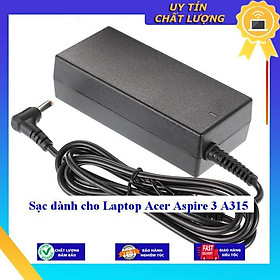 Sạc dùng cho Laptop Acer Aspire 3 A315 - Hàng Nhập Khẩu New Seal