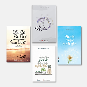 Hình ảnh sách BỘ SÁCH DƯỠNG TÂM: dẫu ra đi vẫn sẽ cười + ngẫm + ai rồi cũng sẽ bình yên + dưỡng tâm giàu có dưỡng thân nghèo khó