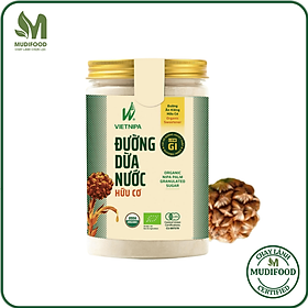 Đường Dừa Nước Vietnipa Hũ 350g, 550g -  Người Tiểu Đường, Ăn Kiêng, Hàm Lượng Vitamin Và Muối Khoáng Cao
