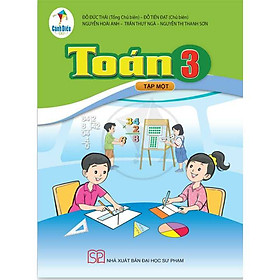 Sách – Toán 3 tập 1 CD (Mới) và 2 tập giấy kiểm tra cấp 1 ( vỏ tím hoặc vàng )