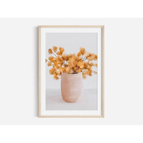 Tranh treo tường | Tranh nghệ thuật trừu tượng - Dried Floral Print, Modern Prints, Botanical Art, Neutral Décor