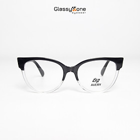 Gọng kính cận, Mắt kính giả cận Acetate Form mắt mèo Nữ Avery 21131 - GlassyZone
