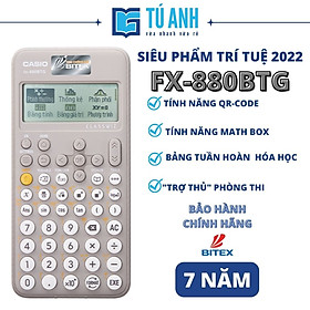 Máy Tính Khoa Học FX-880 BTG [ Siêu Máy Tính 2022