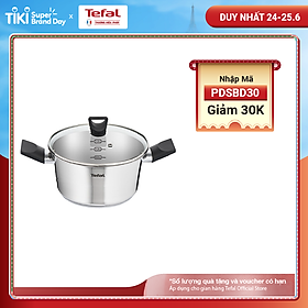 Nồi inox đáy từ Tefal Simpleo B9054695 24cm - Hàng chính hãng