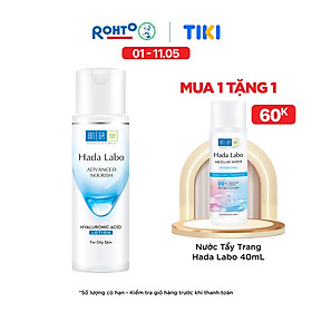 Dung dịch dưỡng ẩm tối ưu Hada Labo Advanced Nourish Lotion dùng cho da dầu 170ml