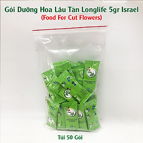 Bột dưỡng hoa tươi lâu An Toàn Nhập Khẩu Israel (Dạng gói nhỏ 5gr), giúp hoa tươi lâu gấp 2 lần và 14 ngày không thay nước mới