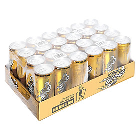 BÁO GIÁ Nước Tăng Lực Sting Max Gold | Shopee Lazada Sendo Tiki mới nhất 6 Thùng 24 lon nước tăng lực Sting Gold 320ml
