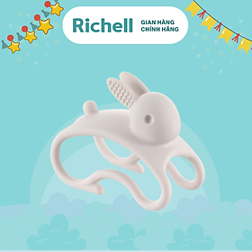 Gặm nướu đồ chơi 3D silicone khỏe nướu chắc tay Richell Nhật Bản | Baby