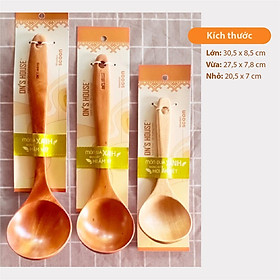 Mua Muôi Múc Canh Gỗ Nhãn Cao Cấp Bền Đẹp