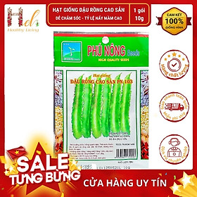 Mua Hạt Giống Đậu Rồng Cao Sản Giòn  Ngọt 10gr - Trồng Rau Xanh Rau Sạch Bằng Đất Sạch  Mùn Dừa Và Phân Bón Hữu Cơ - Phú Nông