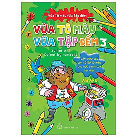 Vừa Tô Màu - Vừa Tập Đếm 03 - Bản Quyền