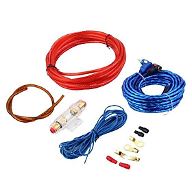Car Audio Amplifier Installation Wiring Wire RCA Power Cable Complete Set