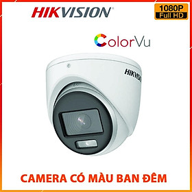 Mua Camera HD-TVI (4 Trong 1) ColorVu có màu ban đêm  hỗ trợ đèn trợ sáng 40m - Hàng chính hãng