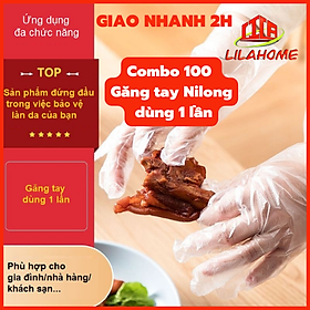 Mua Combo 100 Găng Tay Nilong Đa Chức Năng Dùng 1 Lần Tiện Lợi - Hàng Chính Hãng