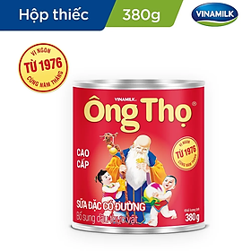 Combo sữa đặc có đường ông thọ đỏ - hộp thiếc 380g