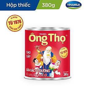 COMBO SỮA ĐẶC CÓ ĐƯỜNG ÔNG THỌ ĐỎ - HỘP THIẾC 380G