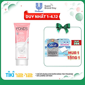Kem Sữa Rửa Mặt Dưỡng Trắng Nâng Tông Pond'S White Beauty Tone Up 100G