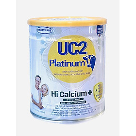 Sữa bột UC2 Platinum Hi Calcium+ lon 800g (bổ sung sữa non 24h và bột tổ yến)