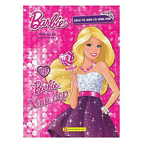 Tô Màu - Barbie Xinh Đẹp 4 (Có Hình Dán) - Bản Quyền