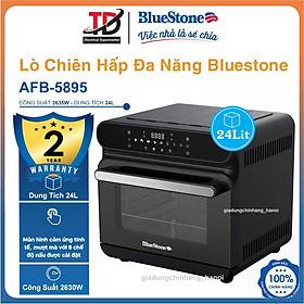 Mua Nồi Chiên Hấp Đa Năng Bluestone AFB-5895  24Lit- 2600W  Hấp Chiên 2in1  Hàng Chính Hãng