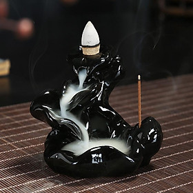 Mua Thác Khói Trầm Hương 4 Tầng Hình Lá Sen