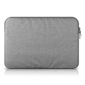 Túi chống sốc Macbook cao cấp 15 inch Đồ Da Thành Long TLG 208189 (Ghi xám)