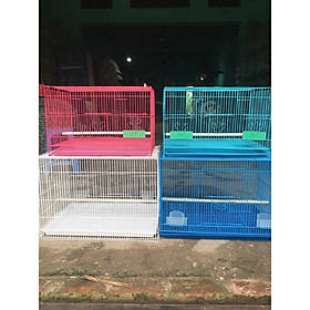 Lồng màu nuôi chim size 50*35*32