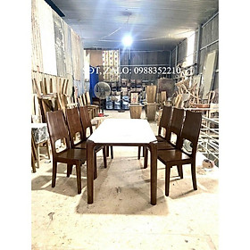 Bàn ghế ăn gỗ sồi cao cấp