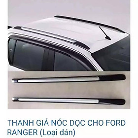 Hình ảnh 2 Thanh Giá Nóc Xe Bán Tải BT50 - FORD RANGER Chân Dán Thấp