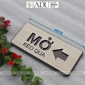 Mua Bảng Kéo Đẩy  Bảng Pull Push  Kéo Cửa - Đẩy Cửa  Treo Cửa - HaduDecor