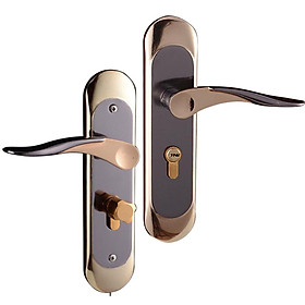 Minimalism Interior Door Lock Latch Bedroom Privacy Lever Lockset Hardware