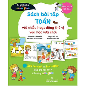 Sách Bài Tập Toán Với Nhiều Hoạt Động Thú Vị Vừa Học Vừa Chơi