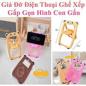 Mua Giá Đỡ Điện Thoại Ghế Xếp Gấp Gọn Hình Gấu Cute
