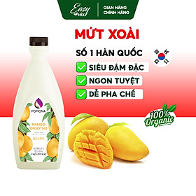 Mứt Xoài Pomona Mango Smoothie Nguyên Liệu Pha Chế Hàn Quốc Chai 2kg