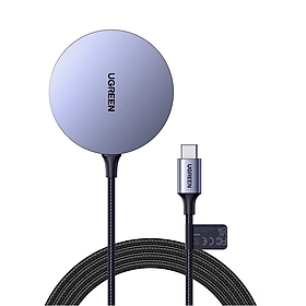 Mua Đế sạc nhanh không dây Ugreen 15W màu xám CD245 - Đế sạc 15W 30233- hàng chính hãng