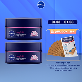 Combo 2 Kem Dưỡng Nivea Ngọc Trai Làm Sáng Da Ban Đêm 50ml 5 in 1 Pearl Filler Pearl White Night Face Cream - 86740