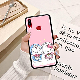 Ốp lưng điện thoại Samsung Galaxy A10S viền silicon dẻo TPU  hình Doremon Dễ Thương - Hàng chính hãng